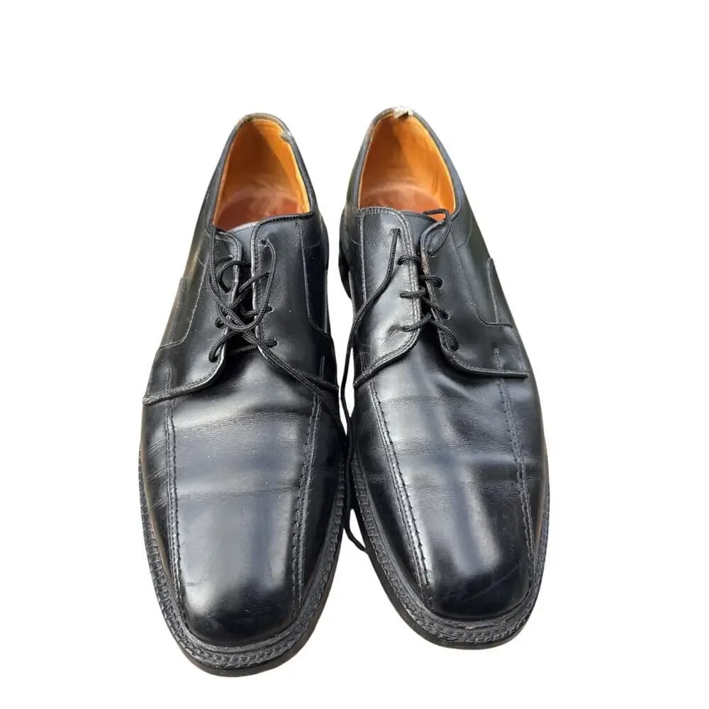 Allen Edmonds Hillcrest Shoes Oxford Lace Up Leather Black Men US 10 D 91517
